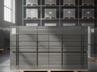 Lot de 50 m² de carrelage grès cérame 60x60 gris anthracite